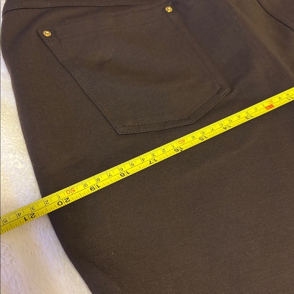 EUC INC Stetchy thick casual pants with gold accent, excellent quality! - Picture 13 of 13